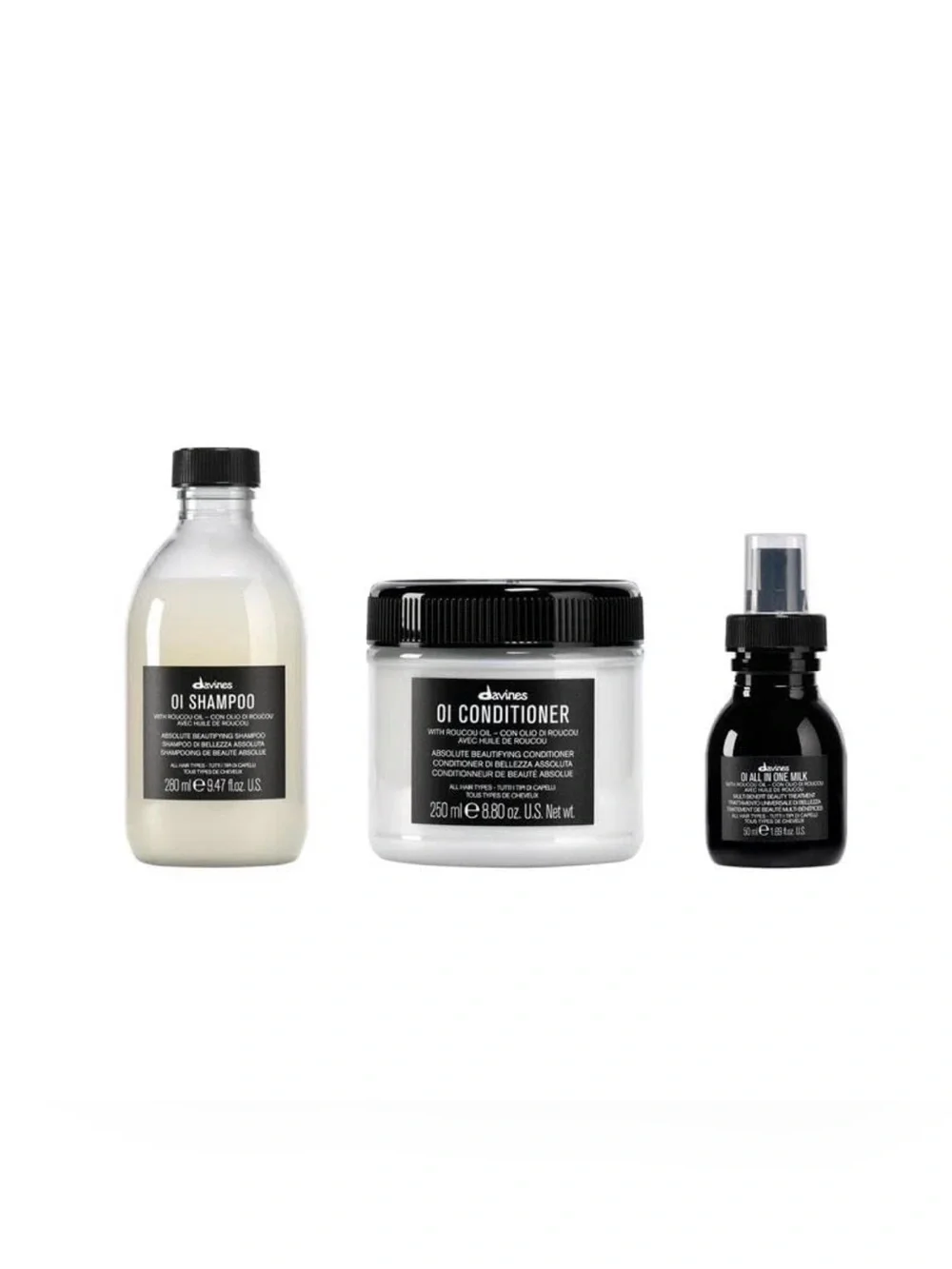 Davines OI Softness & Shine Routine trio Set -